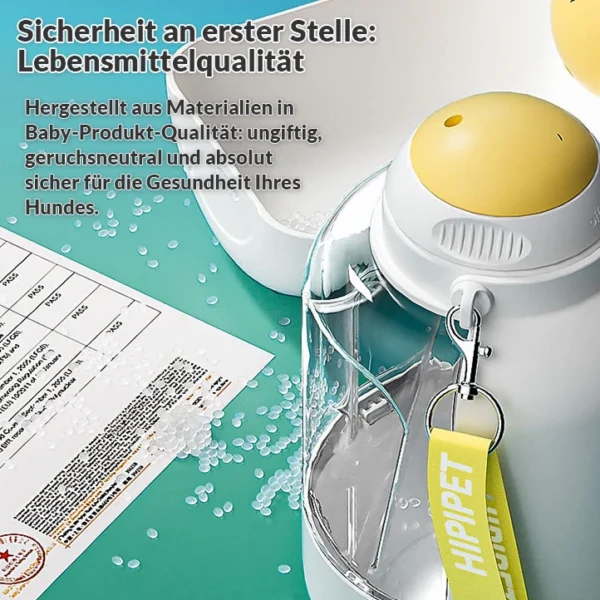 2-in-1 Hundetrinkflasche "Aqua-Snack"