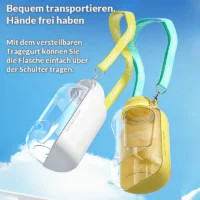 2-in-1 Hundetrinkflasche "Aqua-Snack"