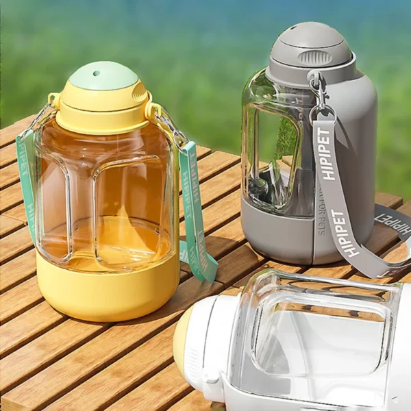 2-in-1 Hundetrinkflasche "Aqua-Snack"
