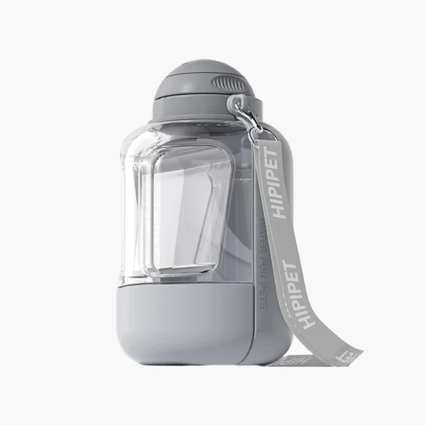 2-in-1 Hundetrinkflasche "Aqua-Snack"