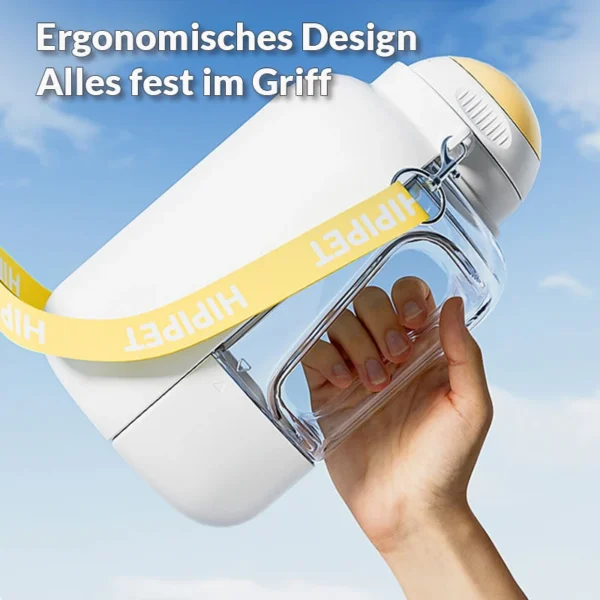 2-in-1 Hundetrinkflasche "Aqua-Snack"