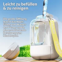 2-in-1 Hundetrinkflasche "Aqua-Snack"