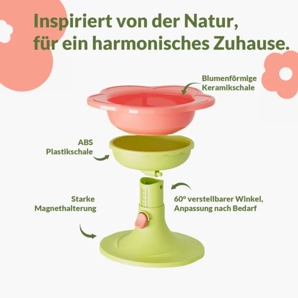 Ergonomischer Futternapf "Flora"