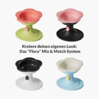 Ergonomischer Futternapf "Flora"