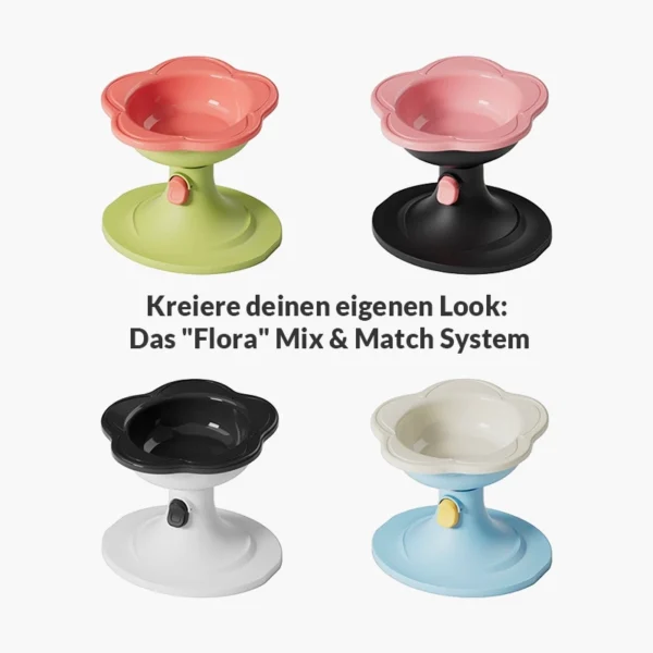 Ergonomischer Futternapf "Flora"