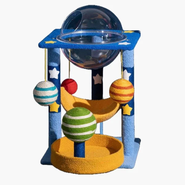 Kratzbaum "Sternen-Galaxie" für Katzen