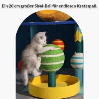 Kratzbaum "Sternen-Galaxie" für Katzen