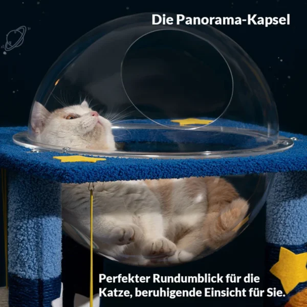 Kratzbaum "Sternen-Galaxie" für Katzen