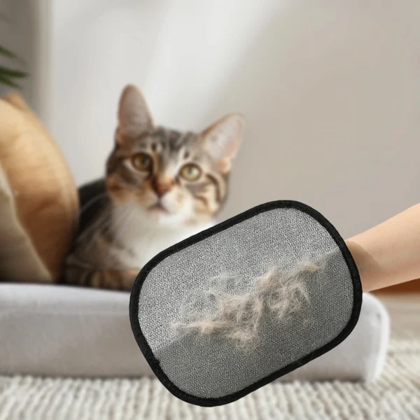 Handschuh6 Magischer Tierhaar-Handschuh "Fussel-Weg"