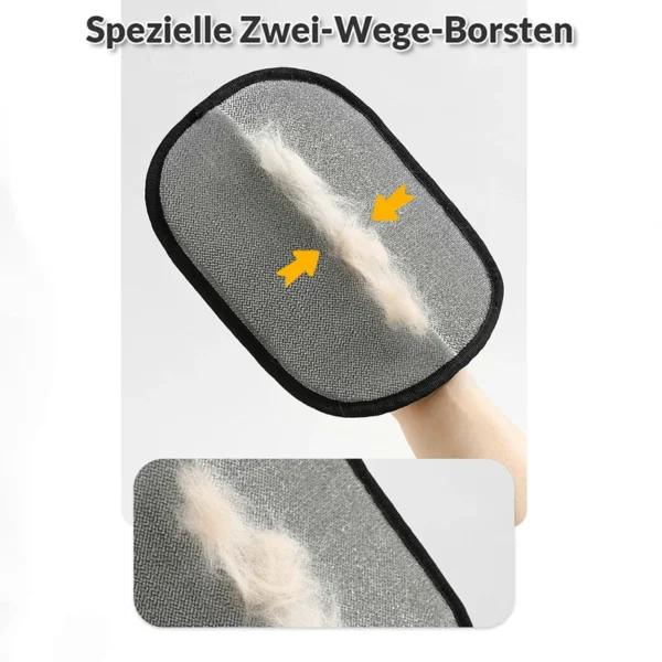 Handschuh7 Magischer Tierhaar-Handschuh "Fussel-Weg"