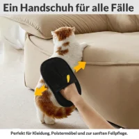 Handschuh8 Magischer Tierhaar-Handschuh "Fussel-Weg"