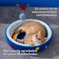 Kratzbett "Kosmos-Traum" für Katzen