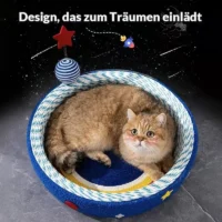 Kratzbett "Kosmos-Traum" für Katzen