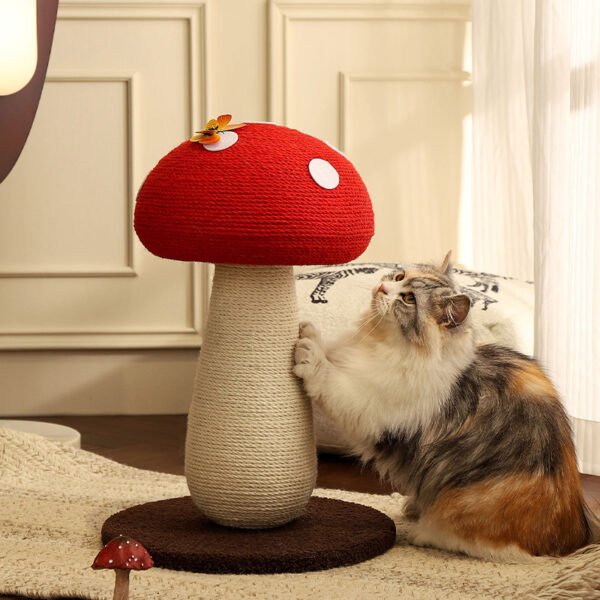 Pilz 3 Design-Katzenbaum „Glückspilz“