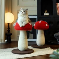 Pilz 7 Design-Katzenbaum „Glückspilz“