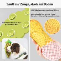 Schleckmatte15 Gourmet-Schleckmatte "Snack-Spaß"