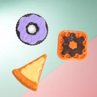 Kauspielzeug-Serie „Snack-Attack“