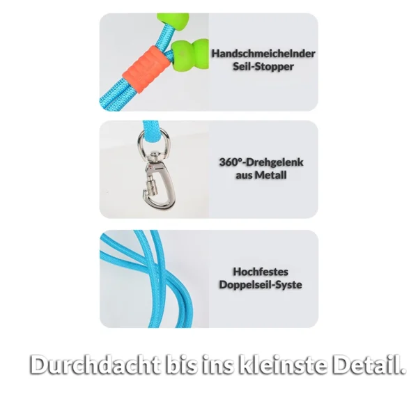 Urban13 Urbane Komfort-Leine "CityPaws"