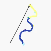 Interaktive Katzenangel "Wackelwurm"