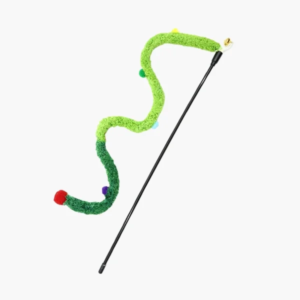 Interaktive Katzenangel "Wackelwurm"