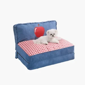 Hundesofa ausklappbar Apple Denim für kleine Hunde
