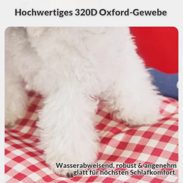 Sofa5 Hundesofa ausklappbar (auch für Katzen) | 2-in-1 Apple Denim & Robust